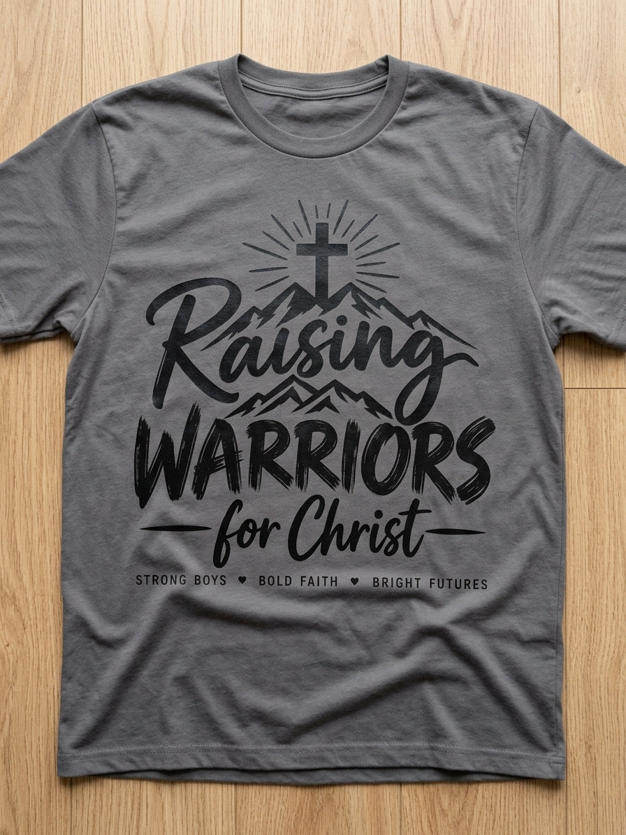 Raising Warriors For Christ - T Shirts and Hoodies