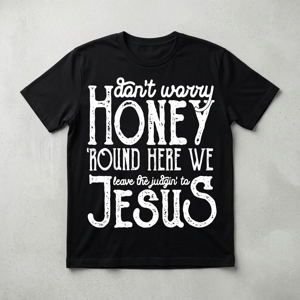Leave the judging to Jesus T Shirt and Hoodies