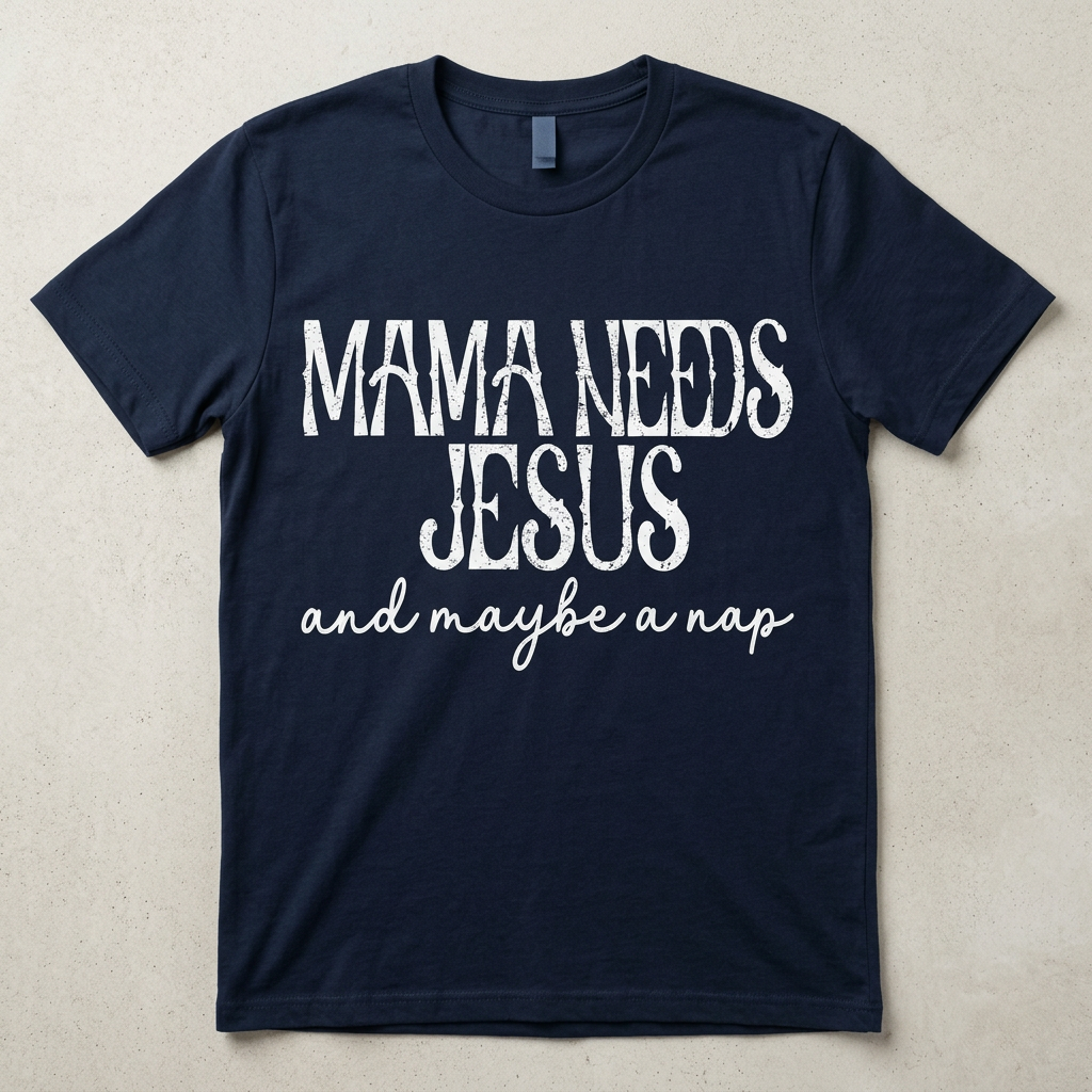 Mama Needs Jesus T Shirts And Hoodies