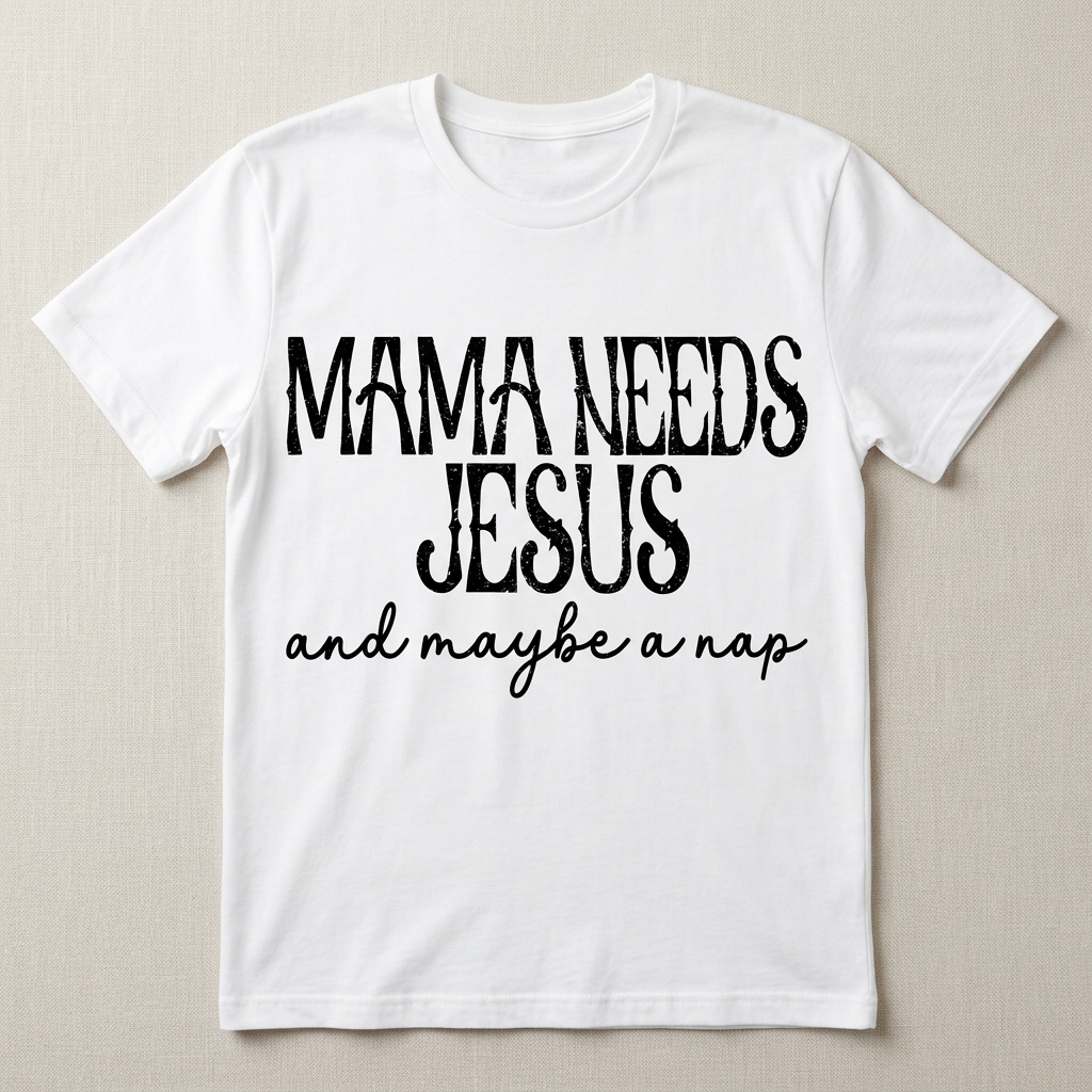 Mama Needs Jesus T Shirts And Hoodies