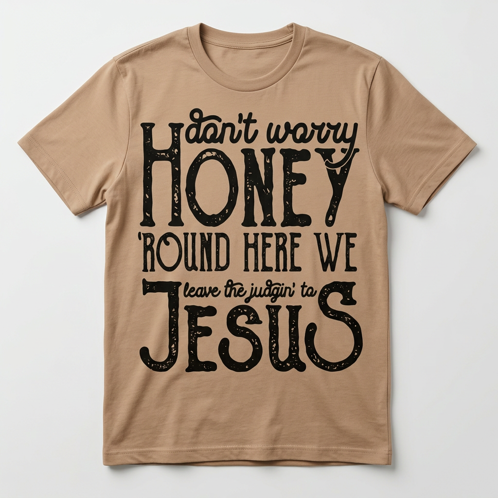Leave the judging to Jesus T Shirt and Hoodies