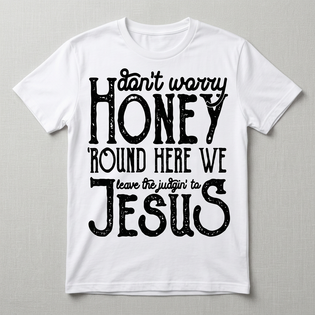 Leave the judging to Jesus T Shirt and Hoodies